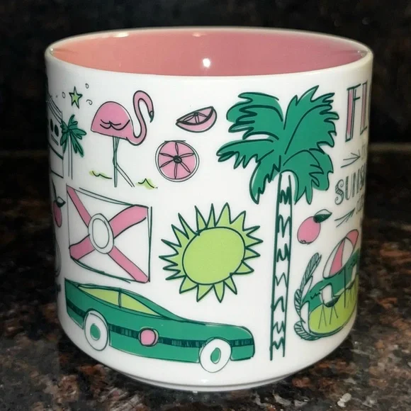 Florida Sunshine State Mug - Starbucks Been There Series - Picture 2 of 3